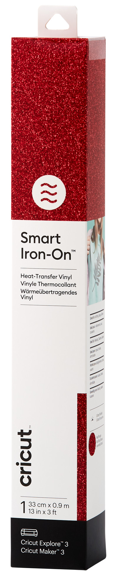 Cricut Smart Iron-on 33x91 Glitter Rot ist nicht mehr verfügbar