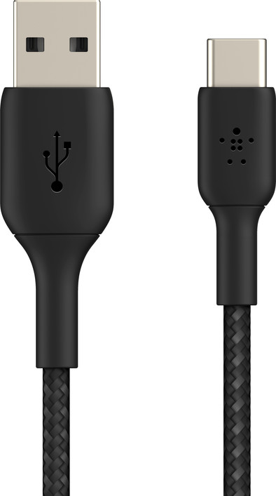 Belkin Boost USB-A auf USB-C Kabel 2 m Nylon Schwarz ist nicht mehr verfügbar