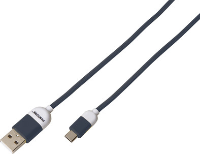 Pantone USB-A to USB-C Cable 1.5m Nylon Blue is no longer available