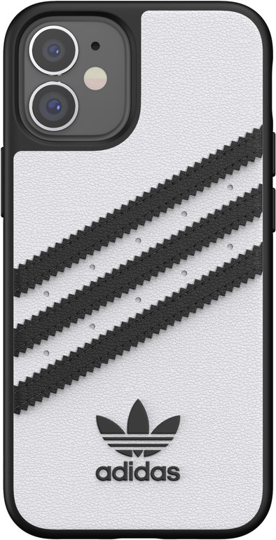 Adidas Apple iPhone 12 Mini Backcover Leder Weiß/Schwarz ist nicht mehr verfügbar