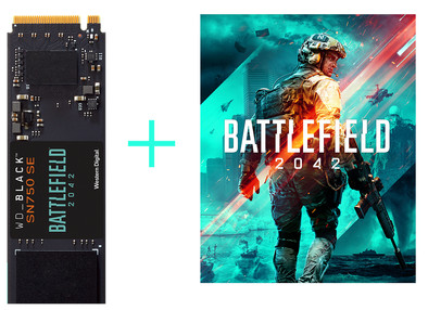 WD Black SN750 SE 1TB NVMe SSD Battlefield 2042 Game Code Bundle is no longer available