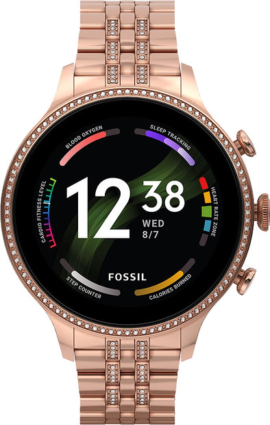 Fossil Gen 6 Display FTW6077 Rose Gold/Rose Gold 42mm is no longer available