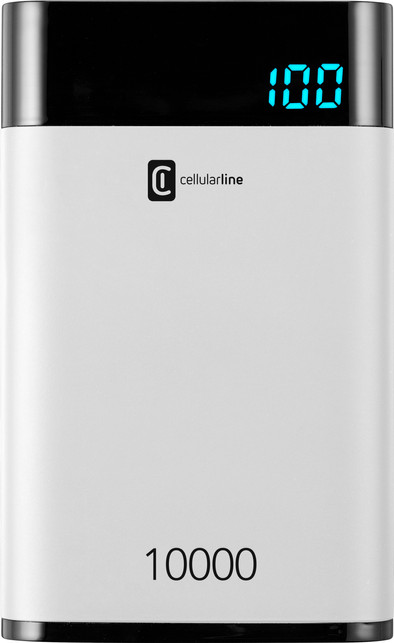 Cellularline Manta Powerbank 10.000 mAh Power Delivery und Quick Charge Weiß ist nicht mehr verfügbar