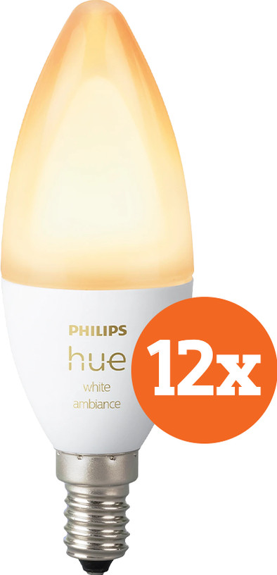 Philips Hue Kerzenlampe White Ambiance E14 12er-Pack ist nicht mehr verfügbar