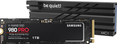 Samsung 980 Pro 1 TB M.2 + Be quiet! MC1 M2 SSD Cooler ist nicht mehr verfügbar