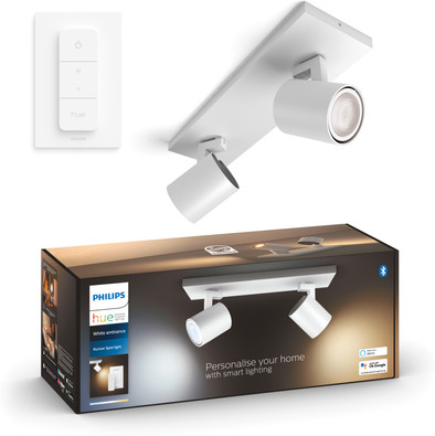 Philips Hue Runner 2-Spot Mounted Spot Light White Ambiance White + Dimmer is no longer available