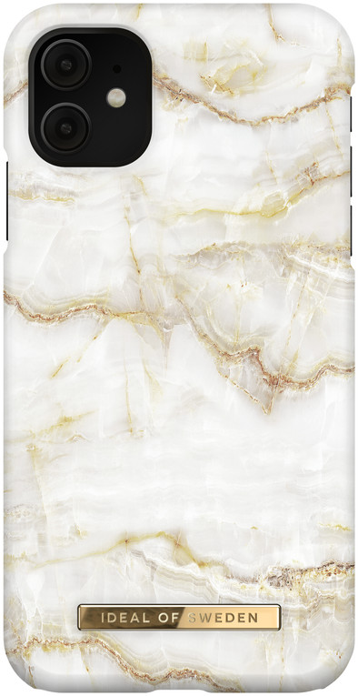 Ideal of Sweden Golden Pearl Marble Apple iPhone 11 / Xr Back Cover is no longer available