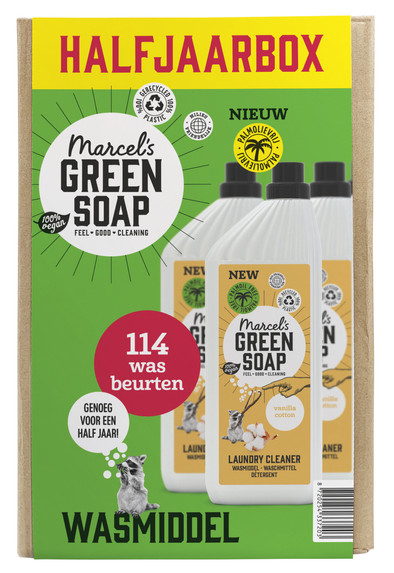 Marcel's Green Soap Waschmittel Baumwolle &amp; Vanille - mittelgroßes Paket ist nicht mehr verfügbar