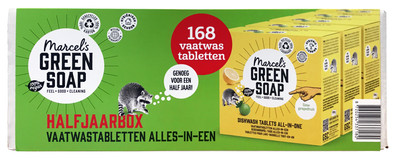 Marcel's Green Soap Spülmaschinentabs Grapefruit &amp; Limette Halbjahresvorrat  - 24 Stück ist nicht mehr verfügbar