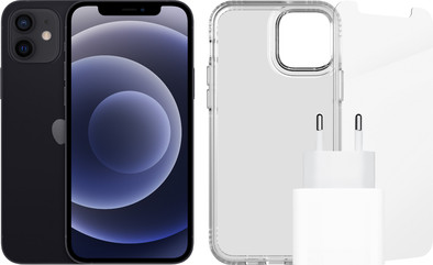 Apple iPhone 12 128 GB Schwarz + Zubehörpaket ist nicht mehr verfügbar