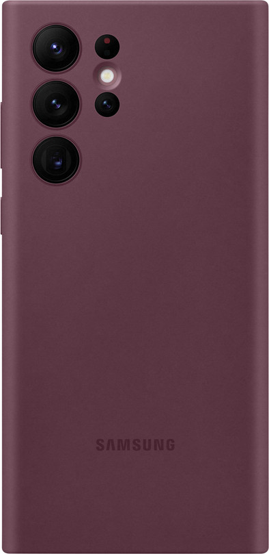 Samsung Galaxy S22 Ultra Backcover aus Silikon Rot ist nicht mehr verfügbar