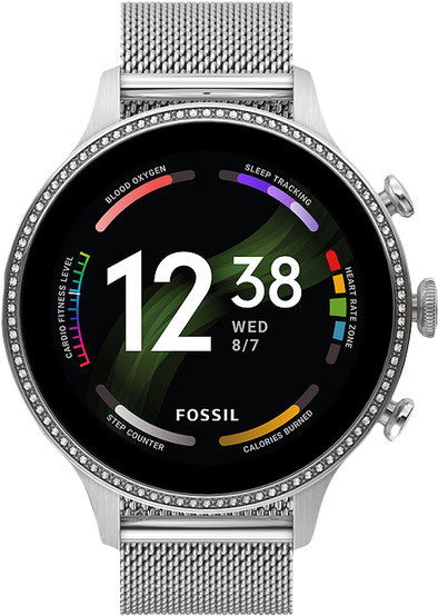 Fossil Gen 6 Display FTW6083 Silver/Milanese Strap Silver 42mm is no longer available