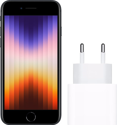 Apple iPhone SE 3 64GB Schwarz + Apple USB-C-Ladeger&amp;auml;t 20W ist nicht mehr verfügbar