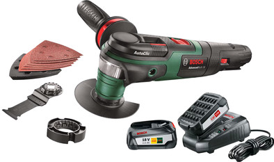 Bosch AdvancedMulti 18 + Bosch 18V 2,5-Ah-Akku (2x) und Ladegerät ist nicht mehr verfügbar