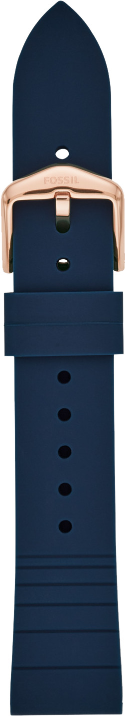 Fossil Silikonarmband Blau 18 mm ist nicht mehr verfügbar