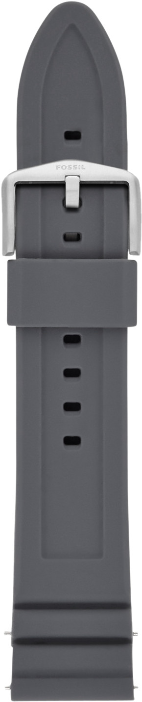 Fossil Silicone Strap Gray 22mm is no longer available