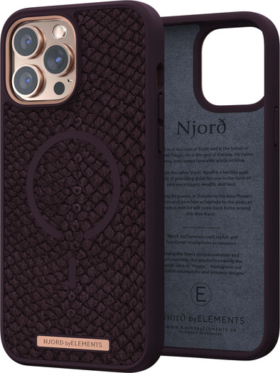 Njord Apple iPhone 13 Pro Max Back Cover with MagSafe Brown is no longer available