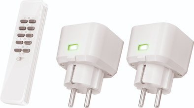 Kabelloser Schalter mit Fernbedienung KlikAanKlikUit ACC2-3500R Doppelpack ist nicht mehr verfügbar