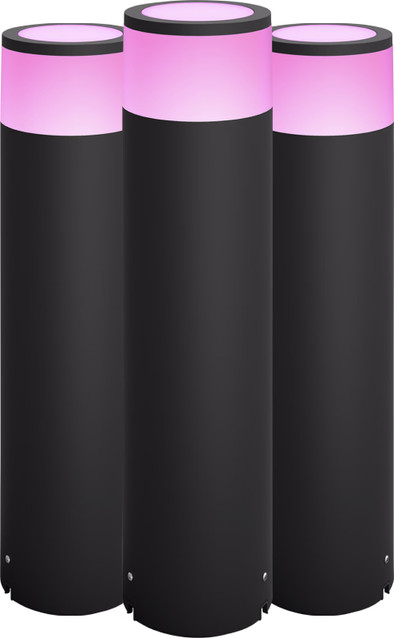 Philips Hue Calla Sockelleuchte White and Color Schwarz hoch 3er-Pack ist nicht mehr verfügbar