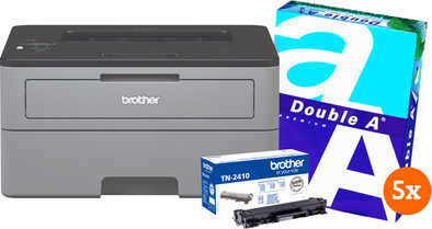 Brother HL-L2350DW + 1 zusätzlicher schwarzer Toner + 2.500 Blatt A4-Papier ist nicht mehr verfügbar