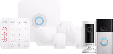 Ring Alarmsystem mit 4 Sensoren + Indoor Cam Weiß + Videotürklingel ist nicht mehr verfügbar