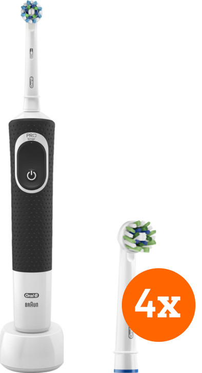 Oral-B Vitality 100 Black + CrossAction Aufsteckbürsten (4 Stück) ist nicht mehr verfügbar