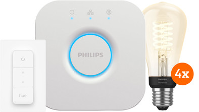 Philips Hue Filament White Edison E27 4-pack Starter Pack is no longer available