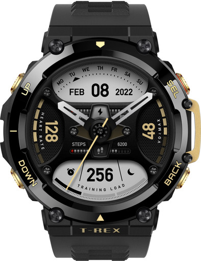 Amazfit T-Rex 2 Schwarz/Gold ist nicht mehr verfügbar