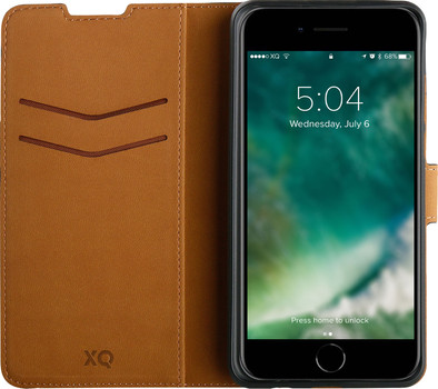 XQISIT Wallet Case Apple iPhone SE 2022 / SE 2020 / 8 / 7 Book Case Schwarz ist nicht mehr verfügbar