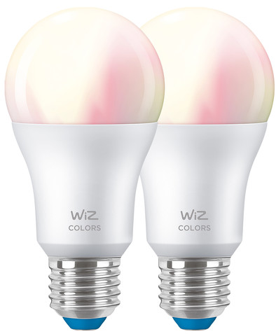 WiZ Smart-Lampe - farbiges und weißes Licht - E27 - Doppelpack ist nicht mehr verfügbar