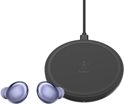Samsung Galaxy Buds Pro Violett + kabelloses Ladegerät Belkin Boost Up 10 W Schwarz ist nicht mehr verfügbar