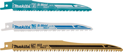 Makita 3-piece Reciprocating Saw Blade Set (Universal) B-13677 is no longer available