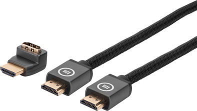 BlueBuilt HDMI Cable 4K 120Hz / 8K 60Hz Nylon 2m + 90° Adapter is no longer available