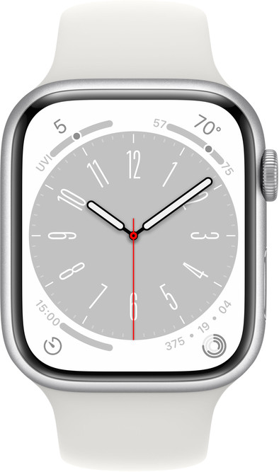 Apple Watch Series 8 45mm Silver Aluminum White Sport Band is no longer available