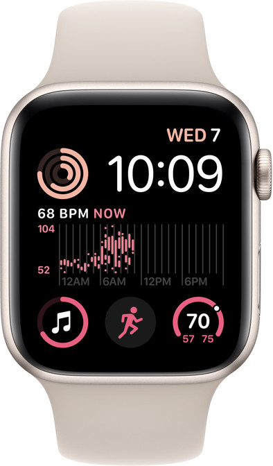 Apple Watch SE (2022) 44mm Starlight Aluminum Starlight Sport Band is no longer available