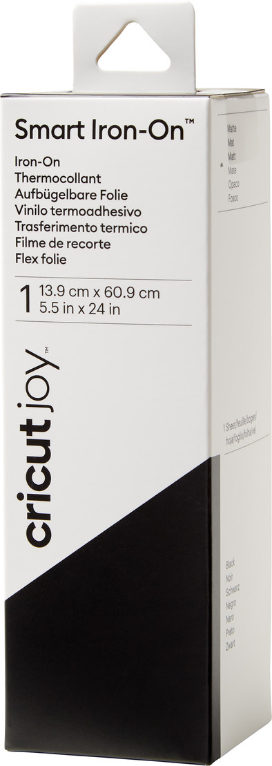 Cricut Joy Smart Iron-On Black 14x60cm is no longer available