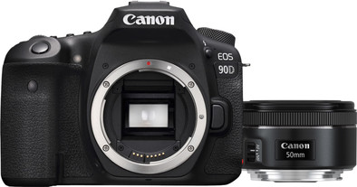 Canon EOS 90D + EF 50 mm f/1.8 STM ist nicht mehr verfügbar