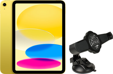 Apple iPad (2022) 10.9 inches 256GB WiFi Yellow + Caliber CNC16 Universal Tablet Mount is no longer available