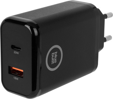 BlueBuilt Power Delivery and Quick Charge Charger with 2 USB Ports 20W Black is no longer available