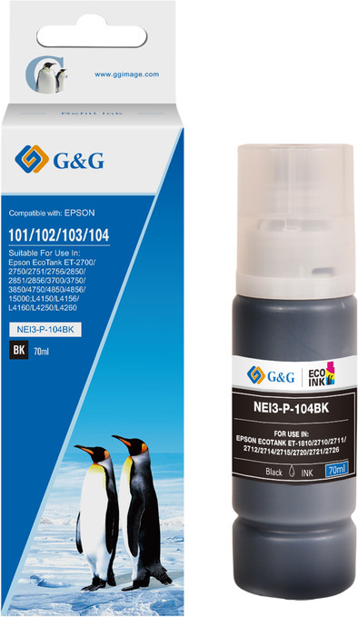 G&amp;G 104 Ink Bottle Black is no longer available