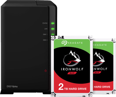 Synology DS218play + Seagate Ironwolf 4TB (2x2TB) ist nicht mehr verfügbar