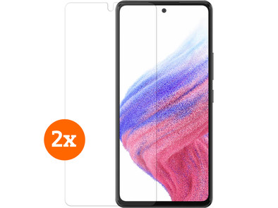 BlueBuilt Samsung Galaxy A53 / A52s / A52 Screen Protector Glass Duo Pack is no longer available