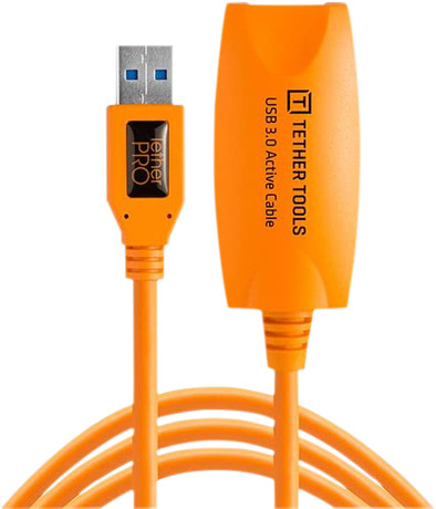 Tether Tools TetherPro USB-A 3.0 to USB Female Active Extension Cable Orange is no longer available