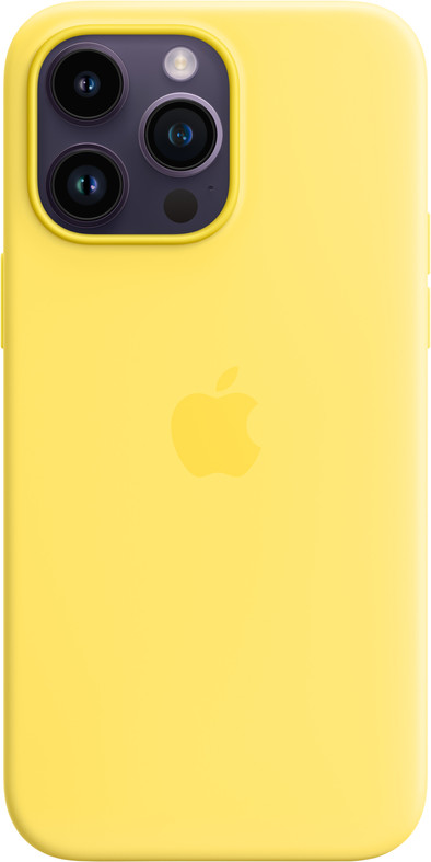 Apple iPhone 14 Pro Max Back Cover with MagSafe Canary Yellow