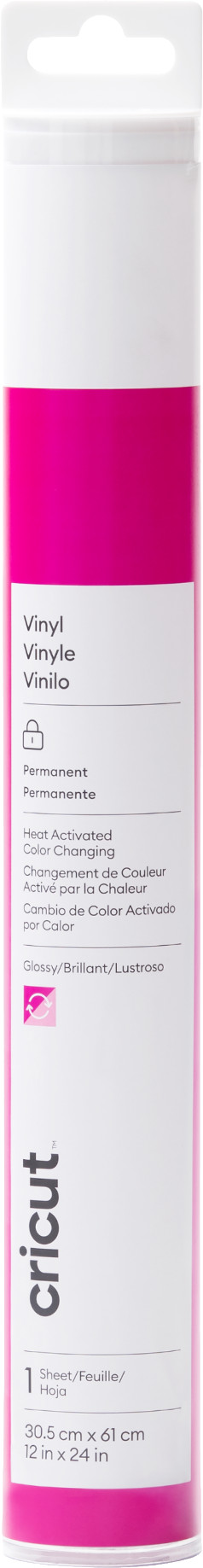Cricut Color Changing Vinyl (Hot) Permanent Pink 30x60cm is no longer available