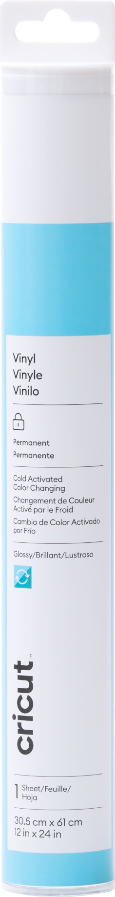 Cricut Color Changing Vinyl (Cold) Permanent Blue 30x60cm is no longer available