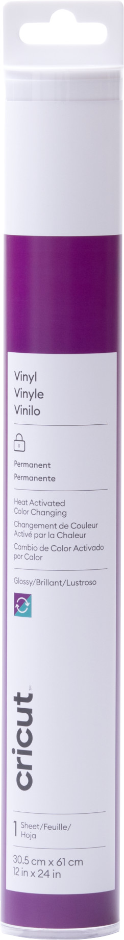 Cricut Color Changing Vinyl (Hot) Permanent Purple 30x60cm is no longer available