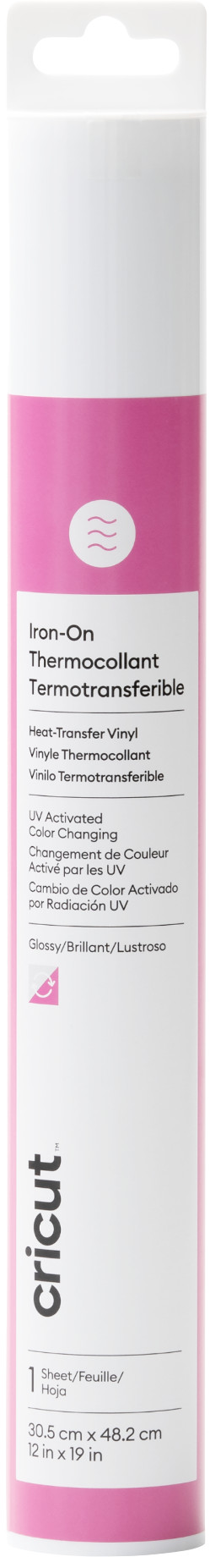 Cricut Farbveränderndes Iron-On (UV-aktiviert) Pastellrot 30x48 cm ist nicht mehr verfügbar