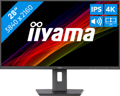 iiyama モニター 28インチ 4K IPS XUB2893UHSU-B5 XUB2893UHSU-B5 液晶ディスプレイ 28型/3840×2160/HDMI、DisplayPort