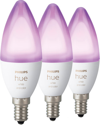 Philips Hue Kerzenlampe White & Color E14 3er-Pack ist nicht mehr verfügbar